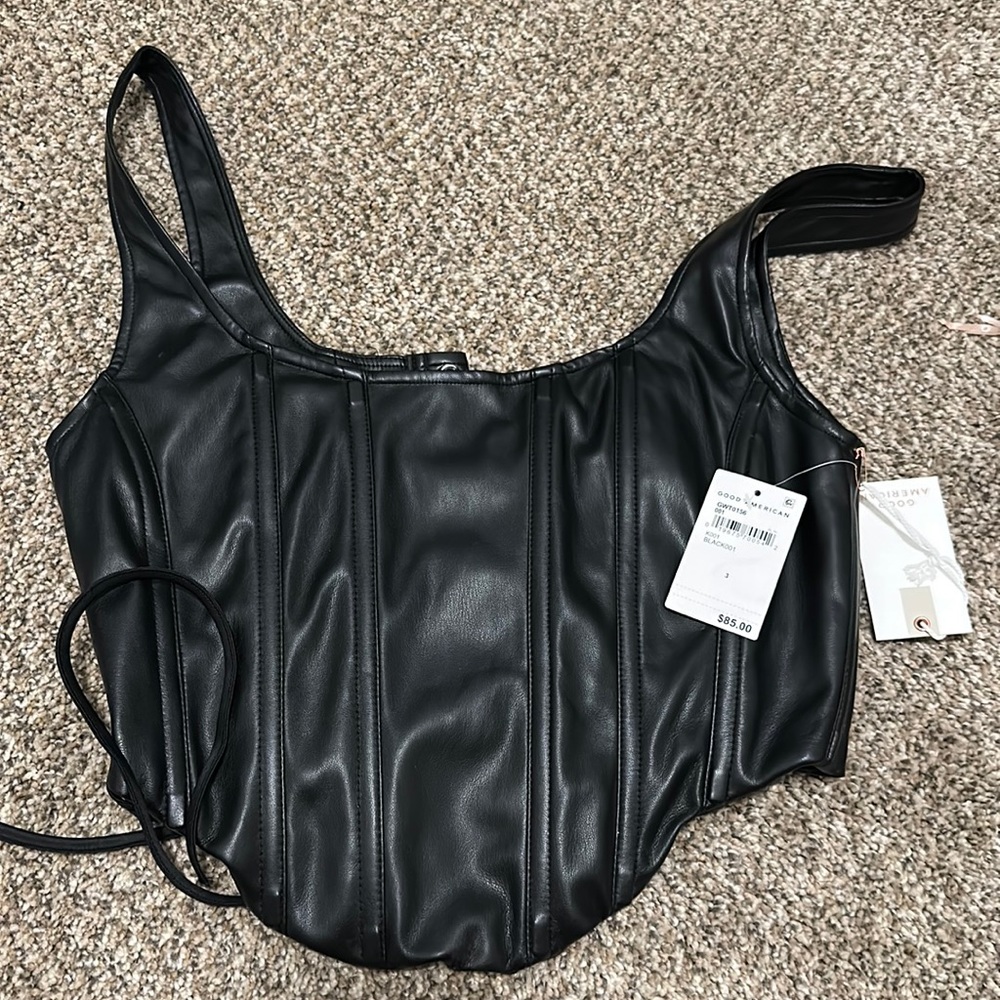 Good American leather corset